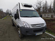 Производство и замена лобового стекла триплекс на автомобиле Iveco Daily 65c18 в Никополе (Украина). 6