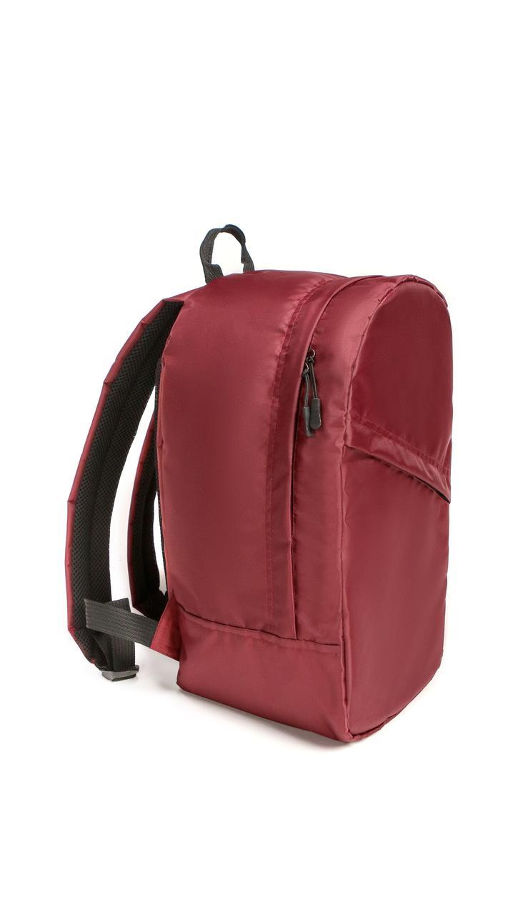 Рюкзак для ручної поклажі під Ryanair Laudamotion Wizzair 40 х 25 х 20 бордовий