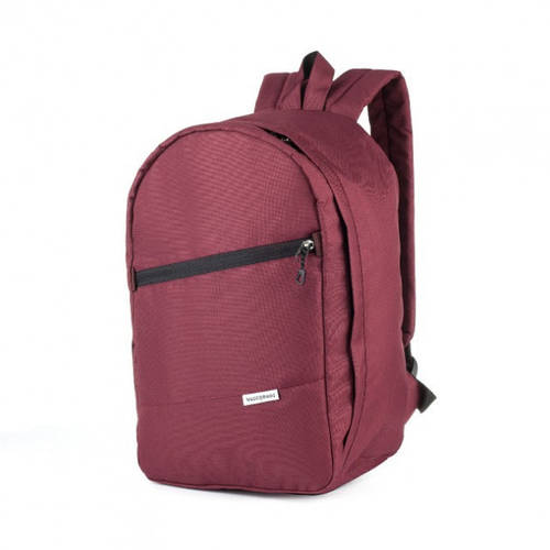 Рюкзак 40*25*20 бордовый wizzair, ryanair, laudamotion, открывается как ...