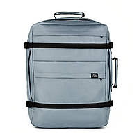 Рюкзак 55x40x20 для ручной клади серый для авиаперелетов, МАУ, Ernest, SkyUp, серый