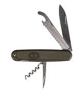 Тактичний солдатський ніж BW TASCHENMESSER A.A. OLIV MIL-TEC 15337000