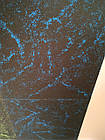 Гумова плитка для спортзалу 1000х1000 мм, Товщина 6 мм, Синя., фото 4
