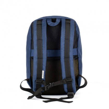 Стильний трендовий рюкзак 40*25*20 для ловукост поїздок для ryanair і wizzair, синій, фото 2