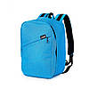 Стильний трендовий рюкзак 40*25*20 для ловукост поїздок для ryanair і wizzair, синій, фото 5