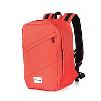 Стильный трендовый рюкзак 40*25*20 для лоукост поездок для ryanair и wizzair, оранжевый