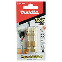 Біти для ударного шурупокрута MAKITA B-39160 Impact GOLD TORSION PH2-50 мм