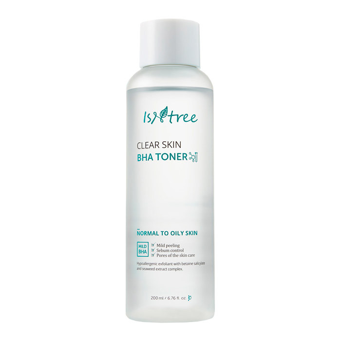 Очисний тонер з BHA-кислотою IsNtree — Clear Skin BHA Toner