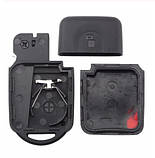 Корпус смарт ключа Nissan 2 кнопки Nissan Micra Xtrail Qashqai Juke Tiida, фото 2