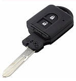 Корпус смарт ключа Nissan 2 кнопки Nissan Micra Xtrail Qashqai Juke Tiida, фото 3