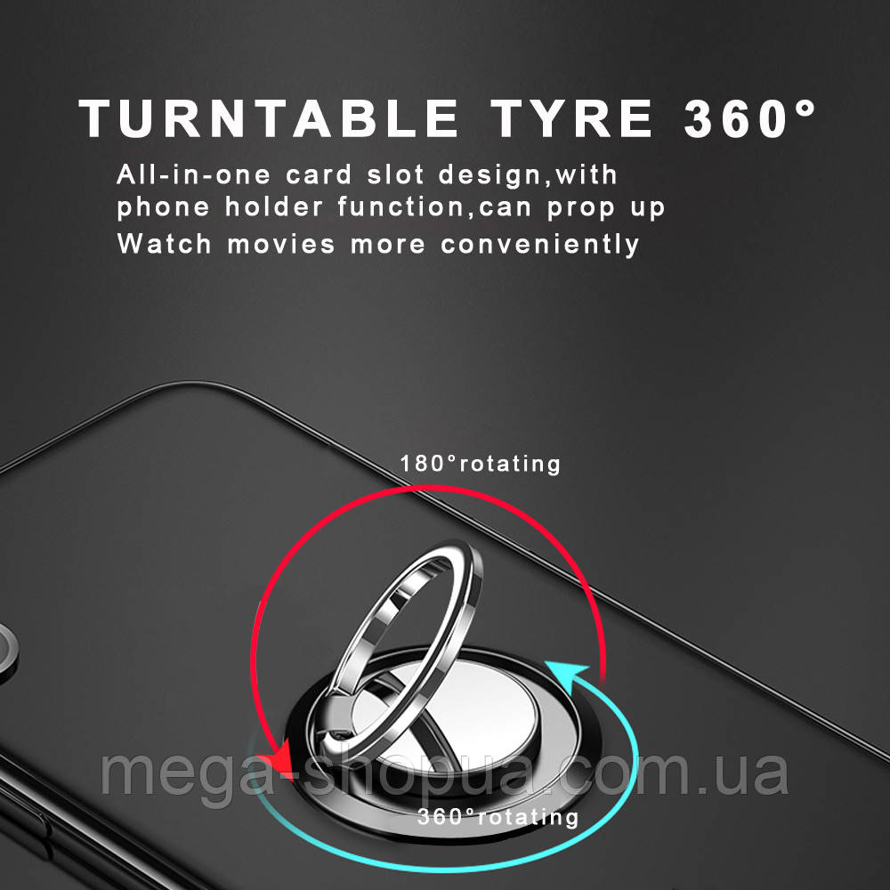 Кольцо Держатель Попсокет Popsockets для Телефона 360 Градусов. Подставка  для Смартфона Voxlink Черное — Купить на BIGL.UA ? Удобная Доставка  (1101842546)
