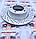 Диск гальмівний передній R1 CONCEPTS CARBON GEOMET Toyota LC200 / LX570 2015+ 354 мм, фото 5