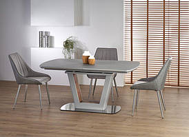 Стіл "Bilotti" від Halmar 160*90см (світло-сірий)