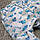 Теплі штани р 68 3-5 міс зимові дитячі штанці для новонароджених малюків хлопчика ФУТЕР 6000 Блакитний, фото 2