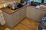 Кухня класична з натурального дерева, фото 4