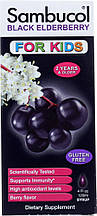 Сироп із чорної бузини, Sambucol, Black Elderberry Syrup, For Kids, Berry Flavor, 4 fl oz (120 ml)