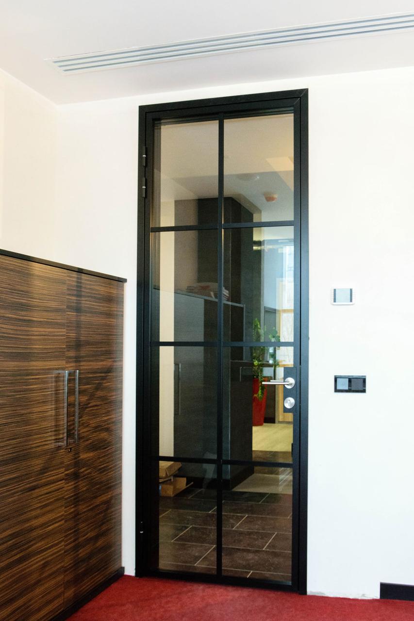Скляні двері в стилі Loft