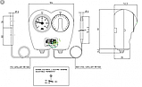 Термостат з термометром Arthermo MULTI405 (Італія), фото 4