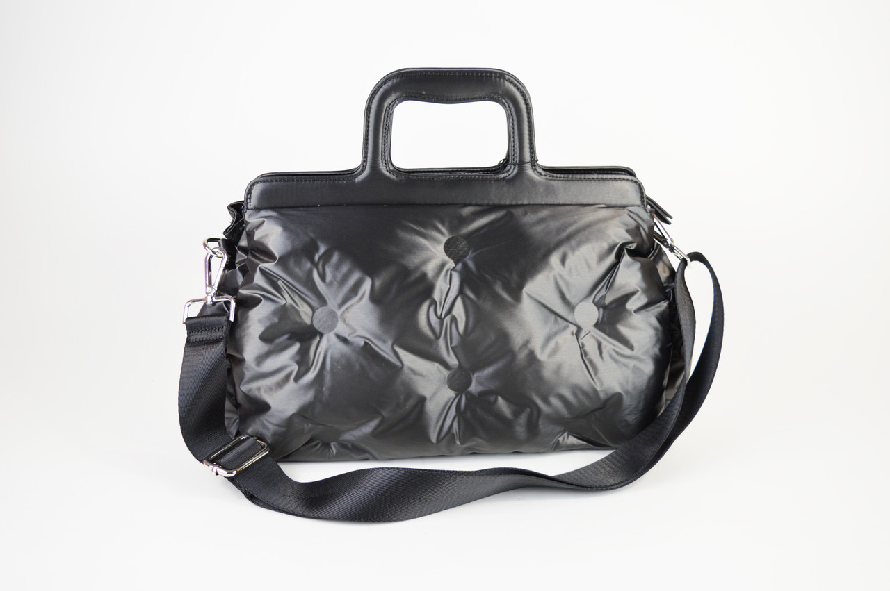 Сумка жіноча плащівка 6873 чорний