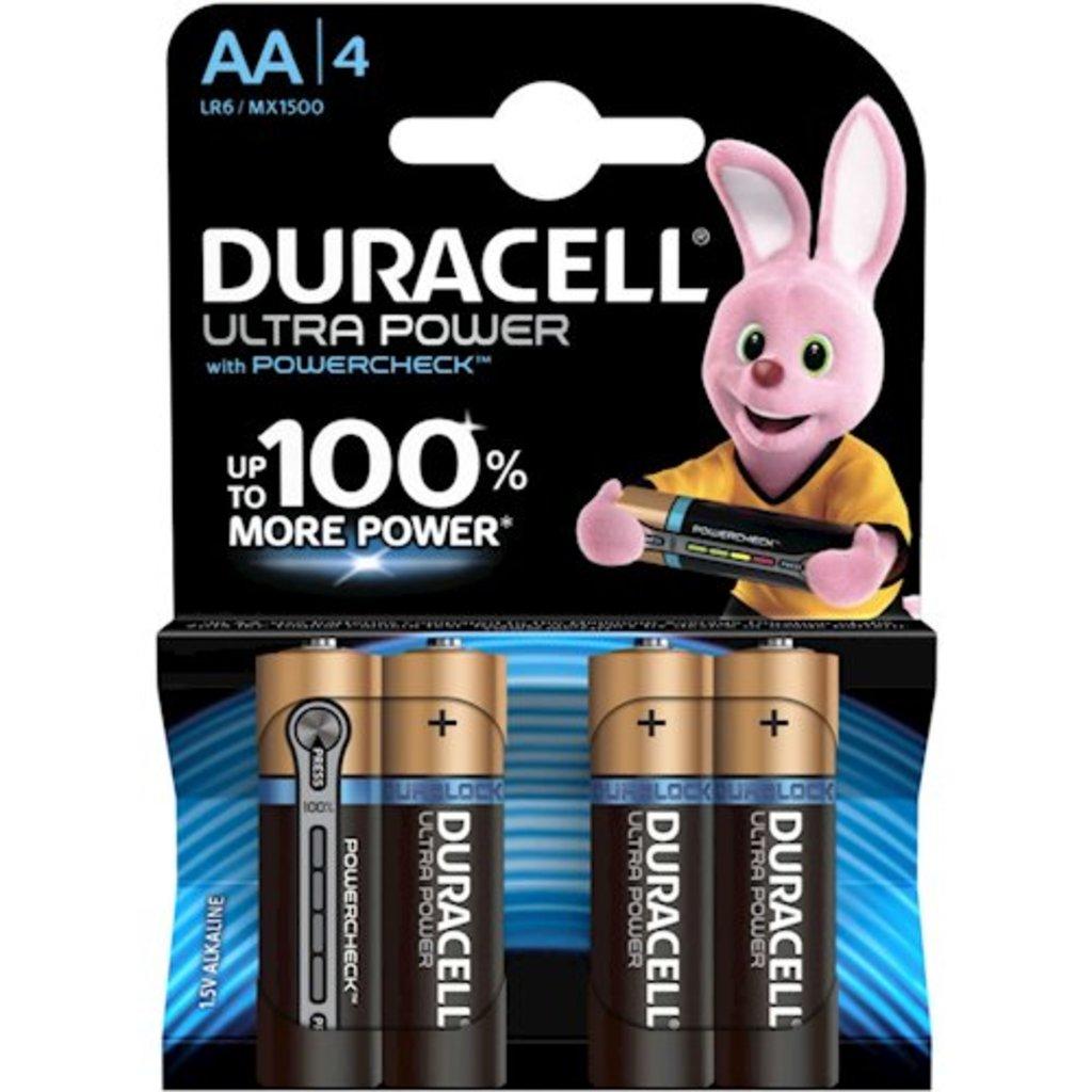 Батарейка DURACELL Ultra Power AA/LR6 (4шт)