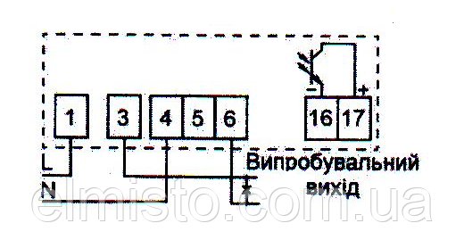 Схема підключення однофазного лічильника НІК 2102 02 М2