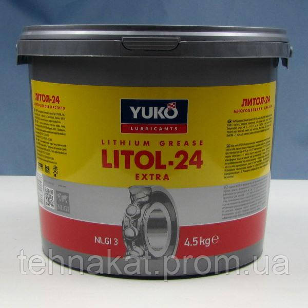 Купить Литол-24 YUKO (Ведро 5л/4,5 кг), цена 0.01 ₴ — Prom.ua (ID ...