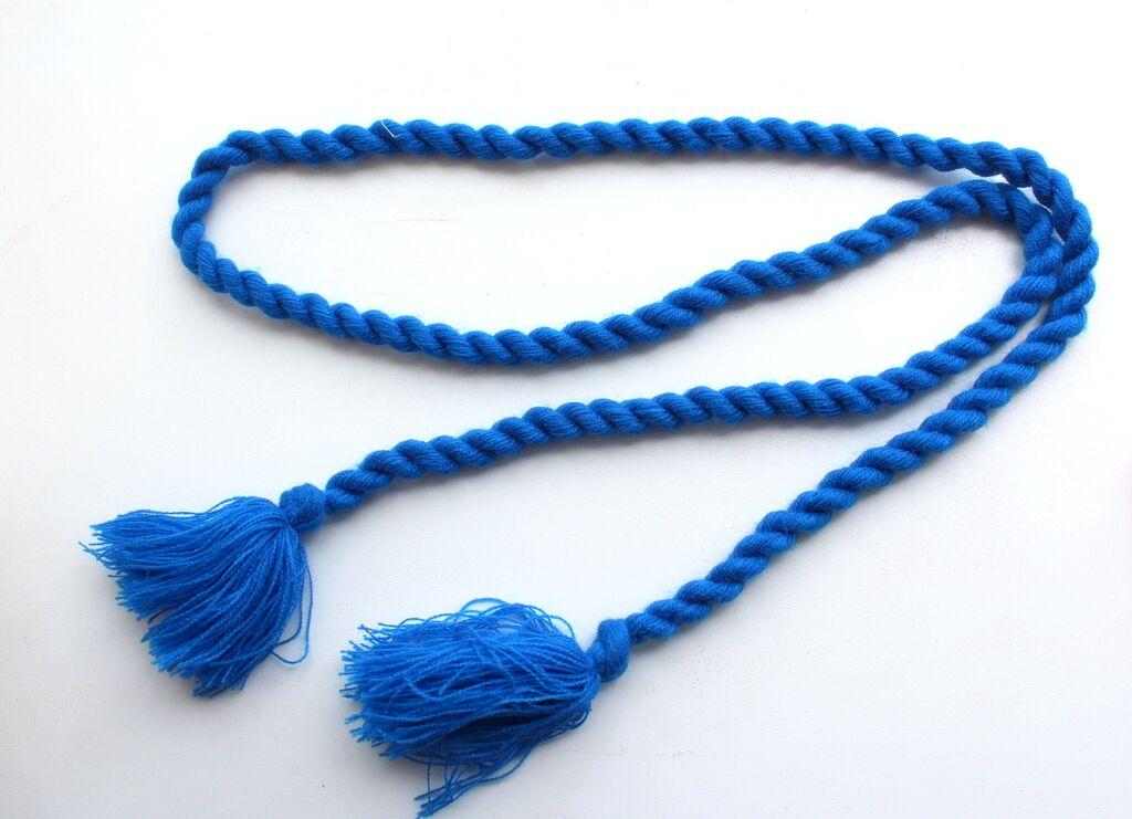 Пояс "Мотузочка" синій, фото 1