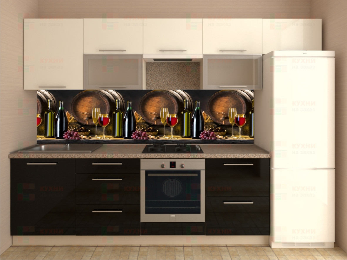 Кухонний фартух, скинали (наклейка, пвх-пластик, композит)., фото 1