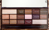 Палетка теней Makeup Revolution I Heard Chocolate