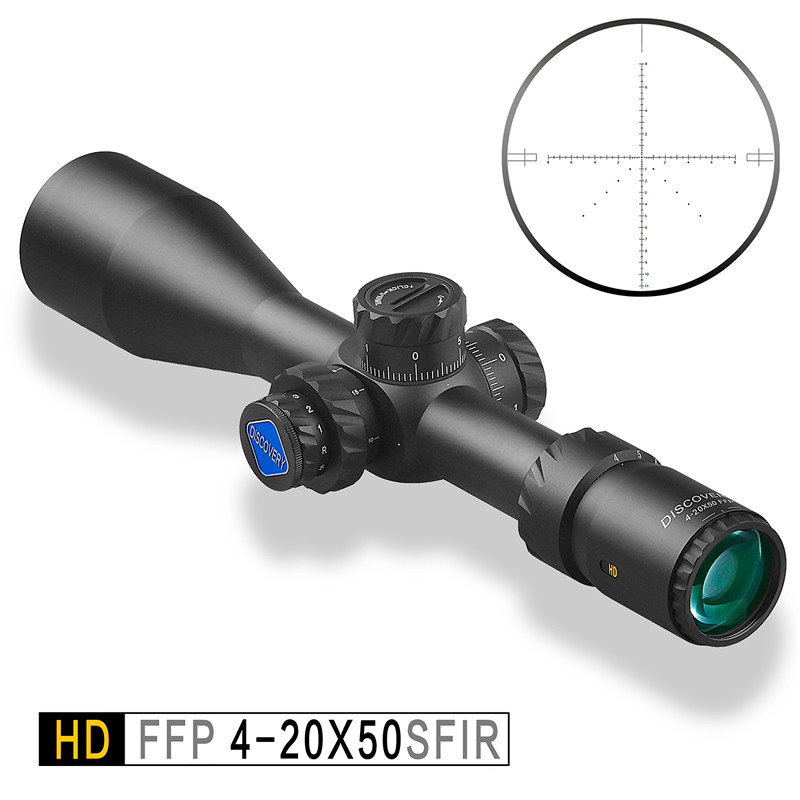 Приціл оптичний HD/30 FFP 4-20x50 SFIR-Discovery