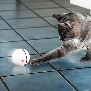 Самостійно обертовий м'яч для кішок Seuno 2.0 крутиться куля розумна іграшка