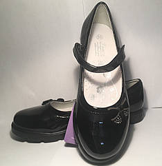 Туфлі Tom M для дівчаток чорні p.33.37