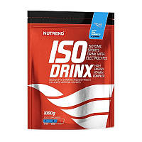 Изотоник Nutrend Iso Drinx + caffeine (1000 г) нутренд blue raspberry