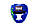 Боксерський шолом тренувальний PowerPlay 3043 S Синій, фото 2