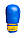 Боксерські рукавиці PowerPlay 3004 JR Синьо-Жовті 6 унцій, фото 4