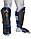 Захист гомілки і стопи PowerPlay 3052 Чорно-Синій S, фото 3