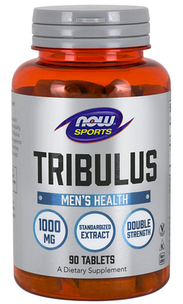 Дієтична добавка NOW Foods Tribulus 1000 mg 90 tabs, фото 1