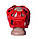 Боксерський шолом тренувальний PowerPlay 3043 Червоний S, фото 4