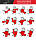 Бинти для боксу PowerPlay 3046 Червоні (2.5 м), фото 7