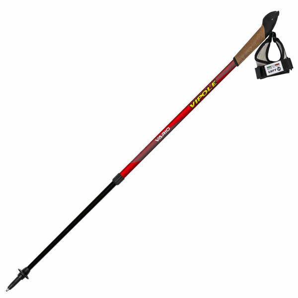 Палиці для скандинавської ходьби Vipole Vario Top-Click DLX S1948 (927594) Red