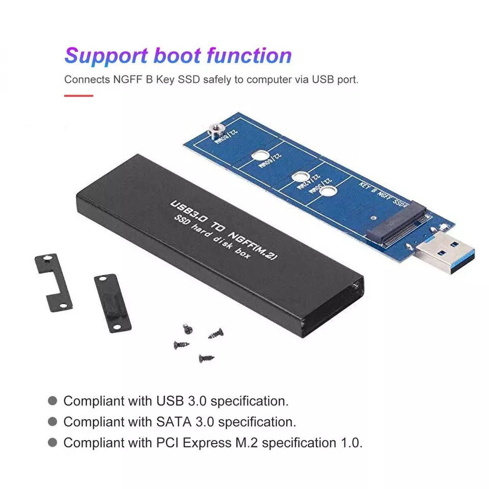 Кишеня M2 SATA NGFF — USB 3.0, фото 1