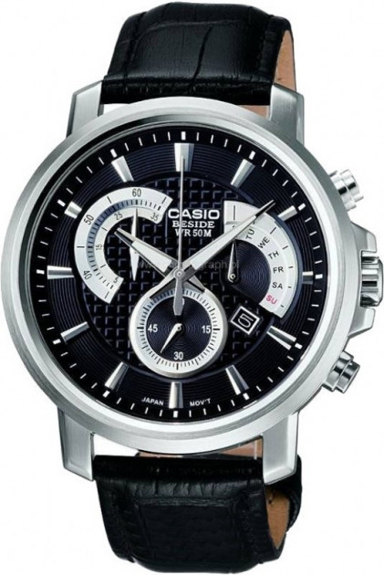Годинник чоловічий Casio BEM-506L-1AVDF з хронографом