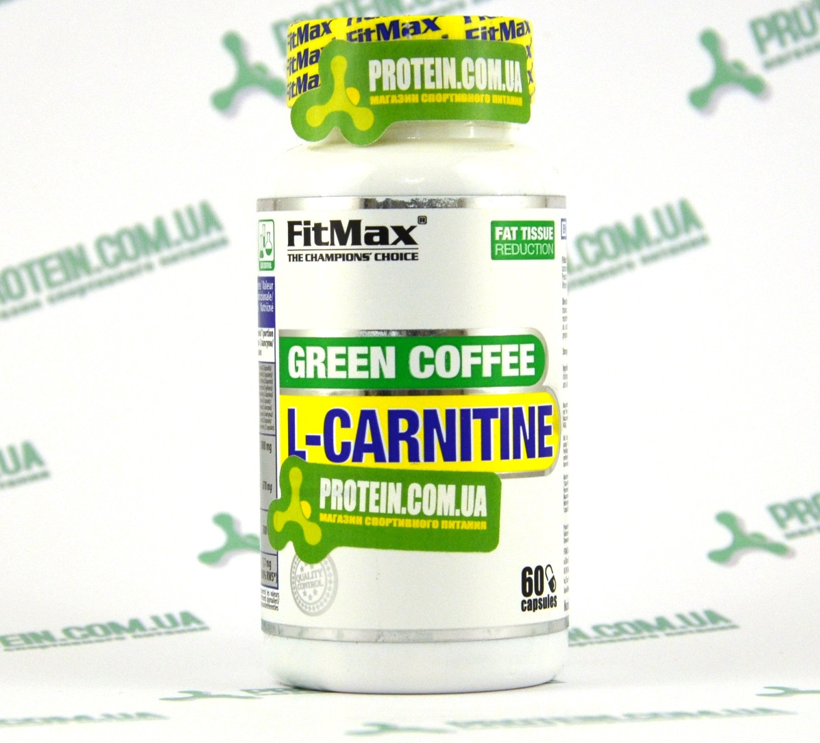 Жироспалювач FitMax Green Coffee L-Carnitine 60 капс