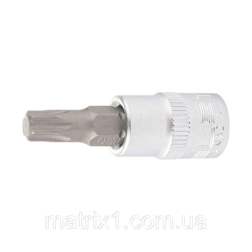 Головка з битою вставкою SL7, квадрат 1/4, CrV Stels