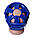 Боксерський шолом тренувальний PowerPlay 3043 Синій M, фото 4