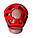 Боксерський шолом тренувальний PowerPlay 3043 Червоний L, фото 5