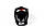 Боксерський шолом турнірний PowerPlay 3045 Чорний M, фото 2