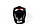 Боксерський шолом турнірний PowerPlay 3045 XL Чорний, фото 2