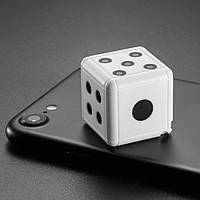 Экшн-камера кубик игральная кость Seuno SQ-16 mini full hd dv sports белая
