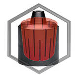 Тигель графітовий YASUI KT18S, фото 4