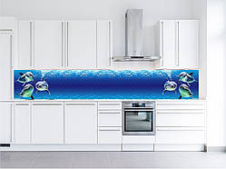 Кухонний фартух, скинали (наклейка, пвх-пластик, композит).